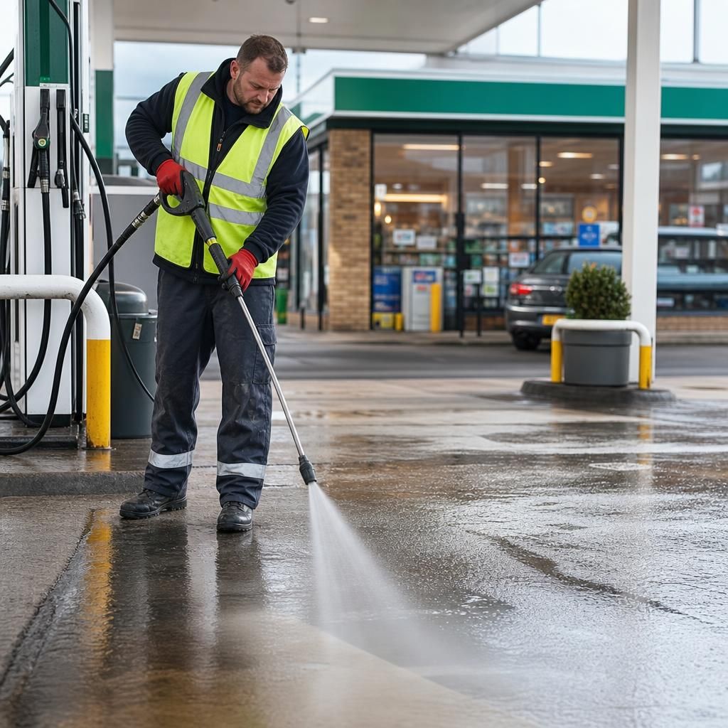 Advanced forecourt cleaning methods