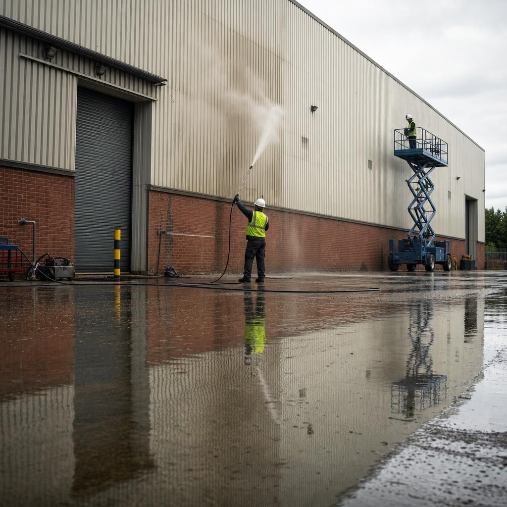 Warehouse Graffiti Removal