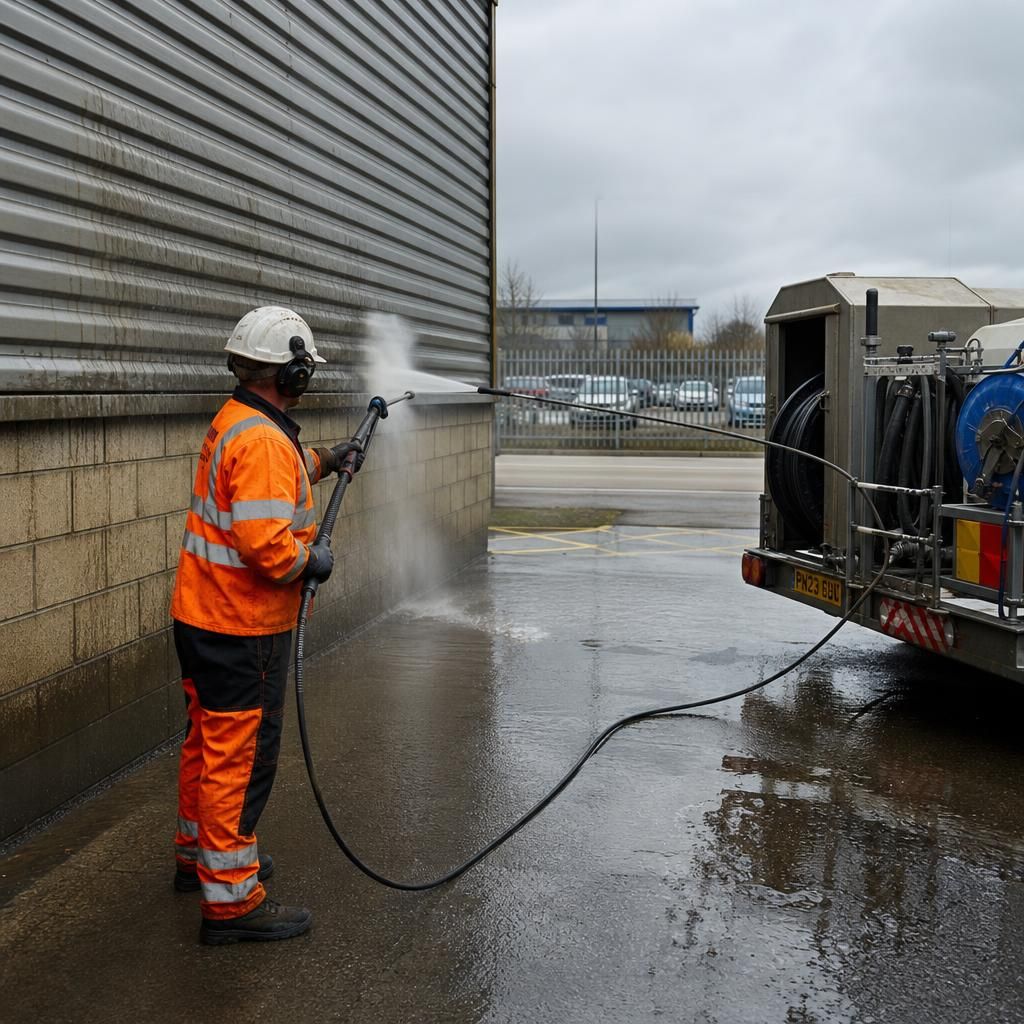 Advanced pressure washing equipment
