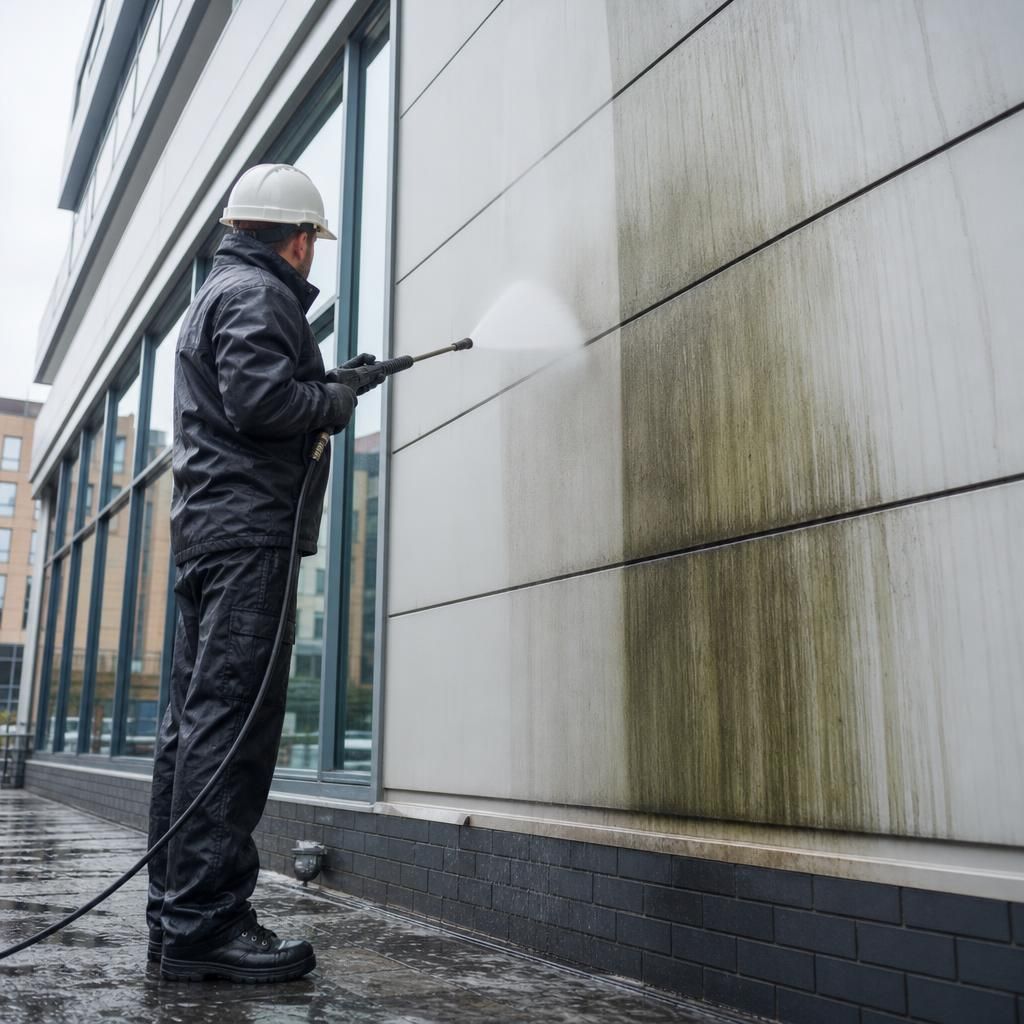 Bespoke cladding cleaning plan