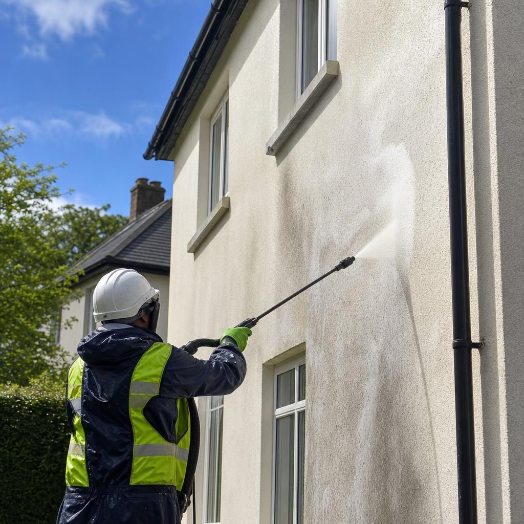 Scheduled preventative maintenance for building exteriors
