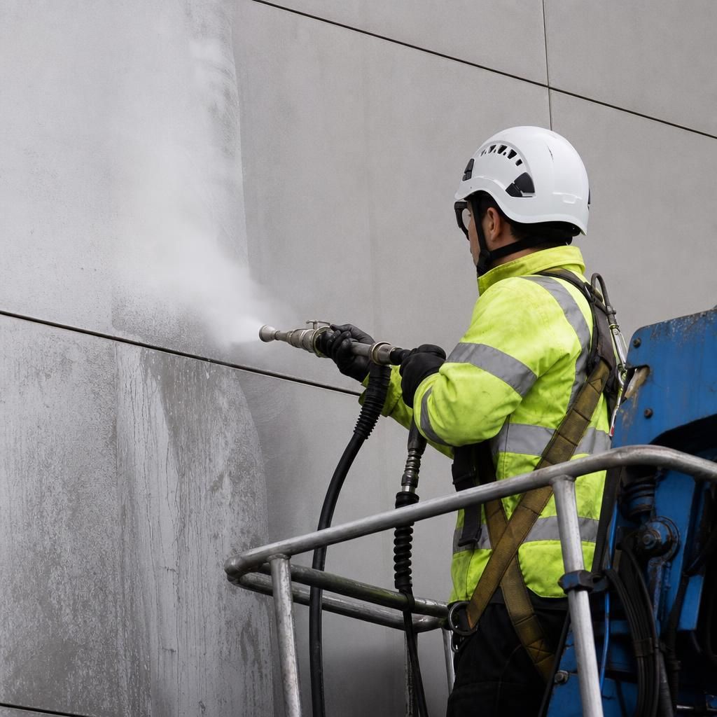 Cost analysis for facade maintenance
