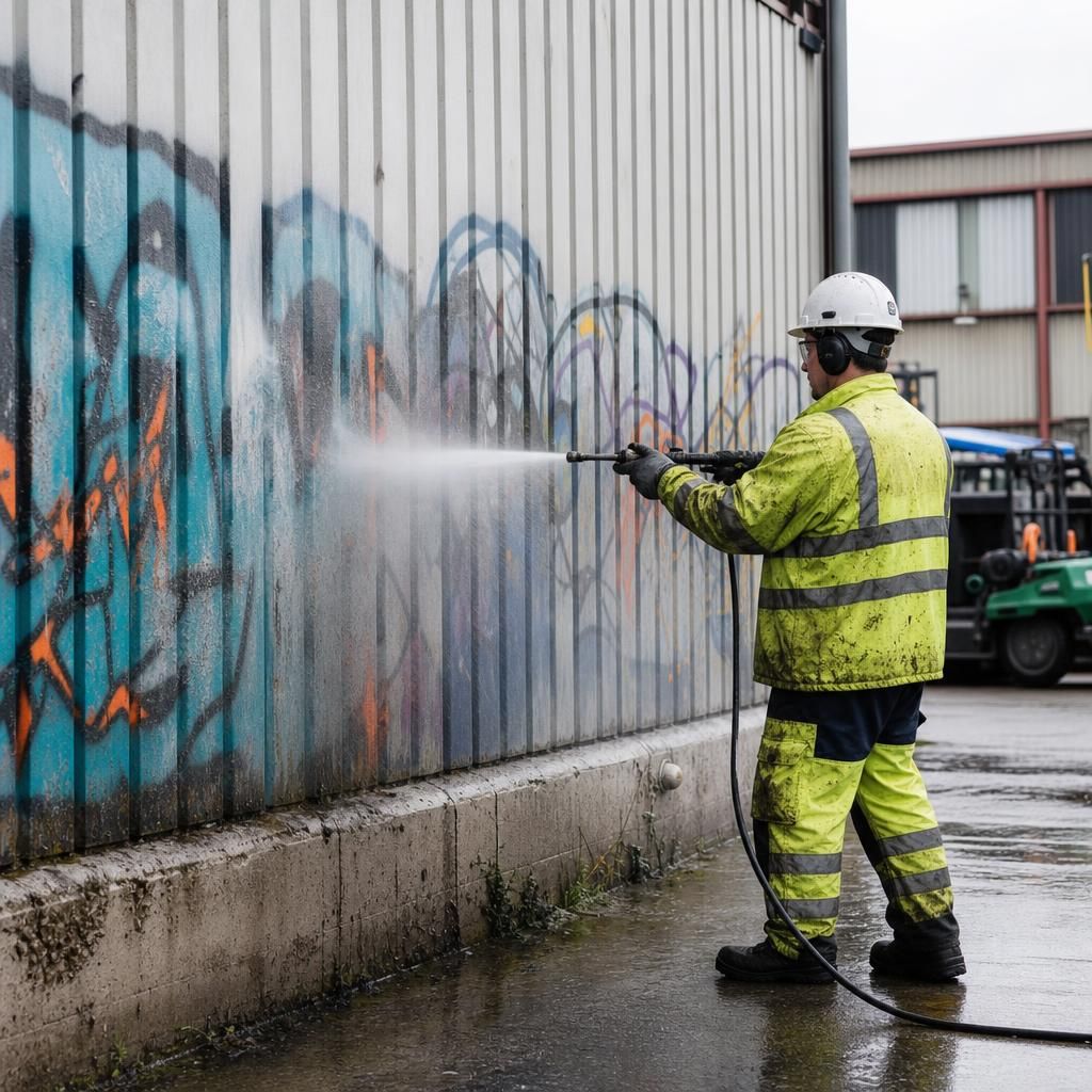 Eco-friendly graffiti removal solutions