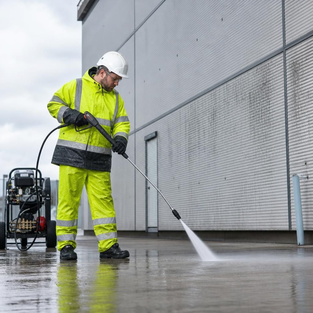 Biodegradable cleaning agents used in industrial maintenance