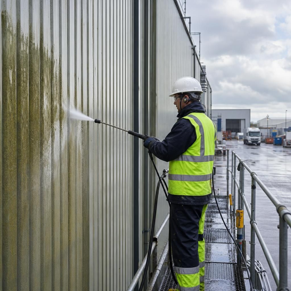 Specialised access equipment used for cleaning