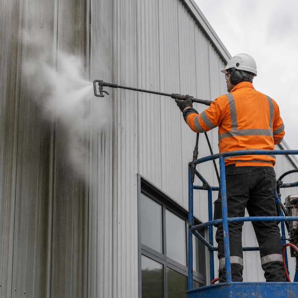 Advanced industrial steam cleaning equipment