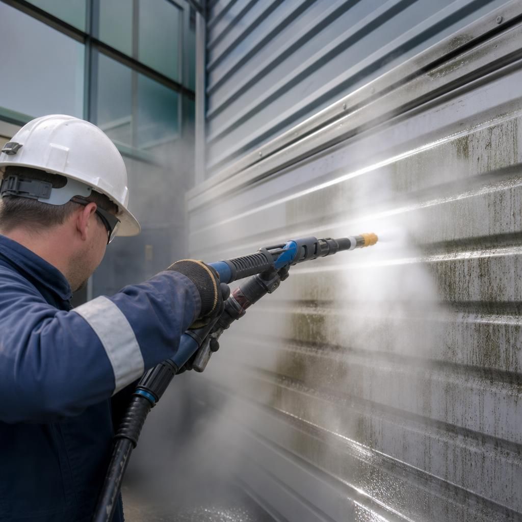 Eco-friendly steam cleaning process